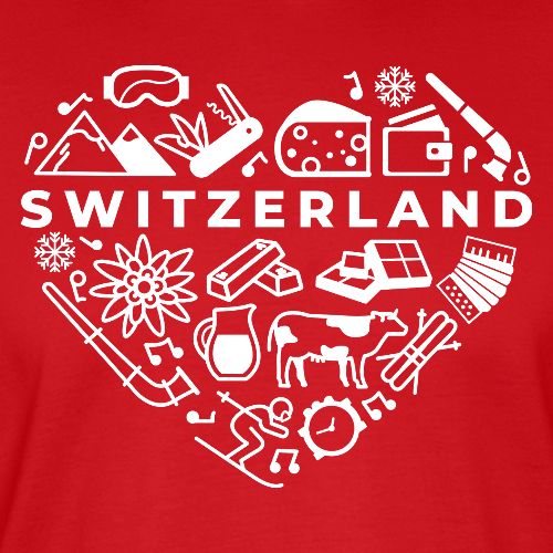 Schweizer Herz Symbole - Stanley/Stella Unisex Bio-T-Shirt CRAFTER