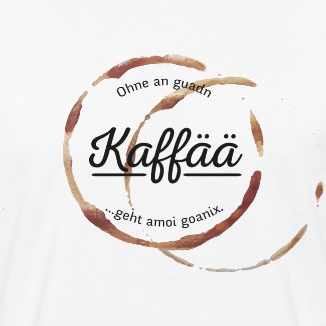 A guada Kaffää - Männer Bio-T-Shirt