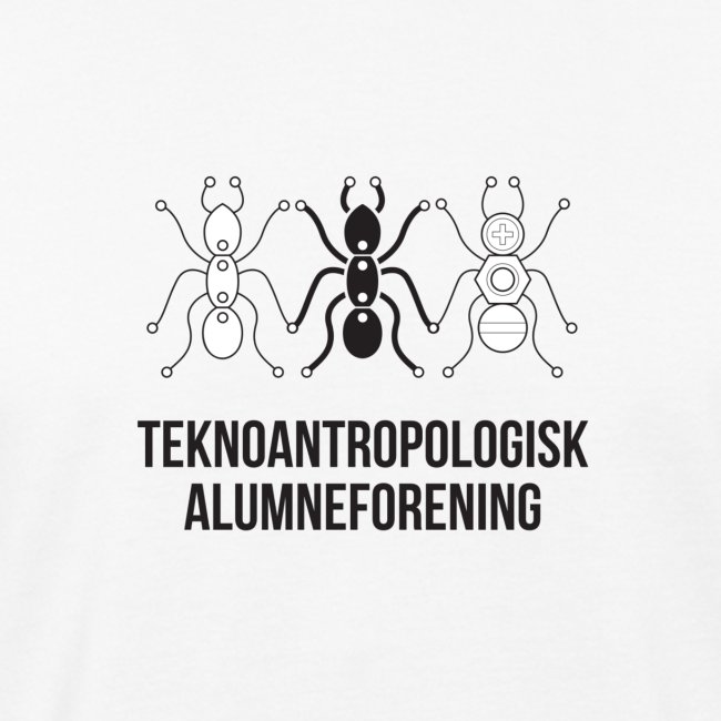 Teknoantropologisk Støtte T-shirt alm