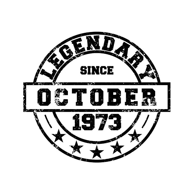 Legendary since October 1973 - Geburtstag