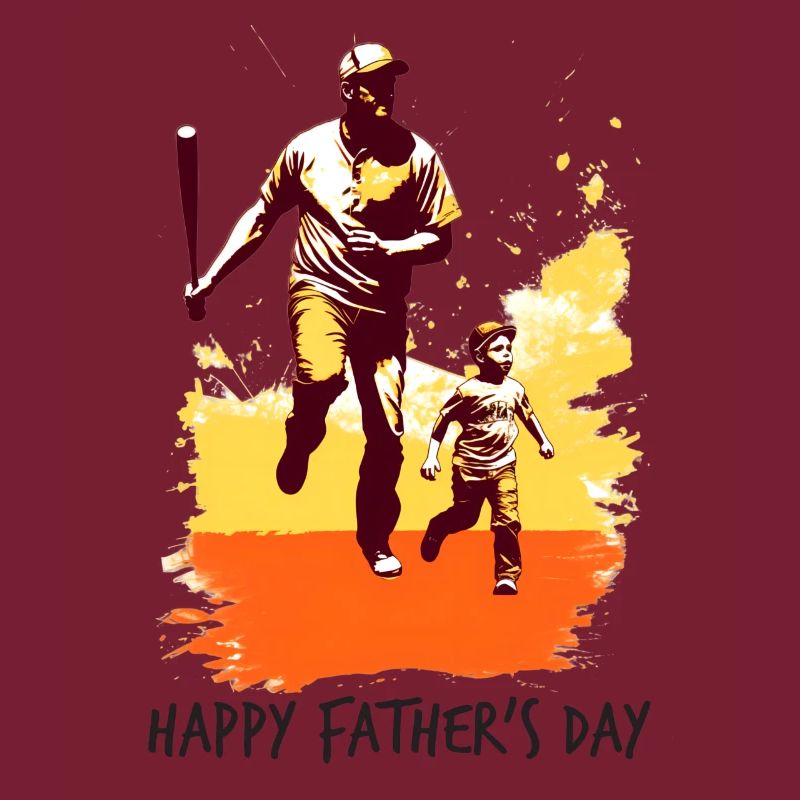 Baseball Vatertag Muttertag Geschenkidee