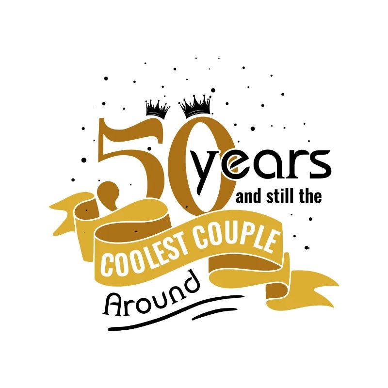 50. Hochzeitstag Ehemann Ehefrau Ehe