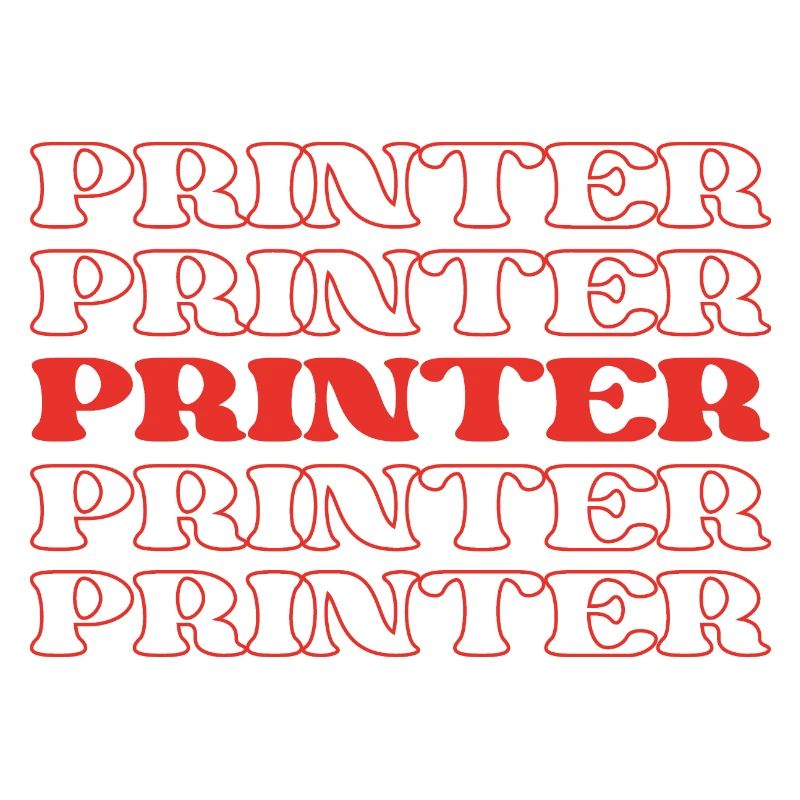 Printer Press Operator Typesetter Print Worker