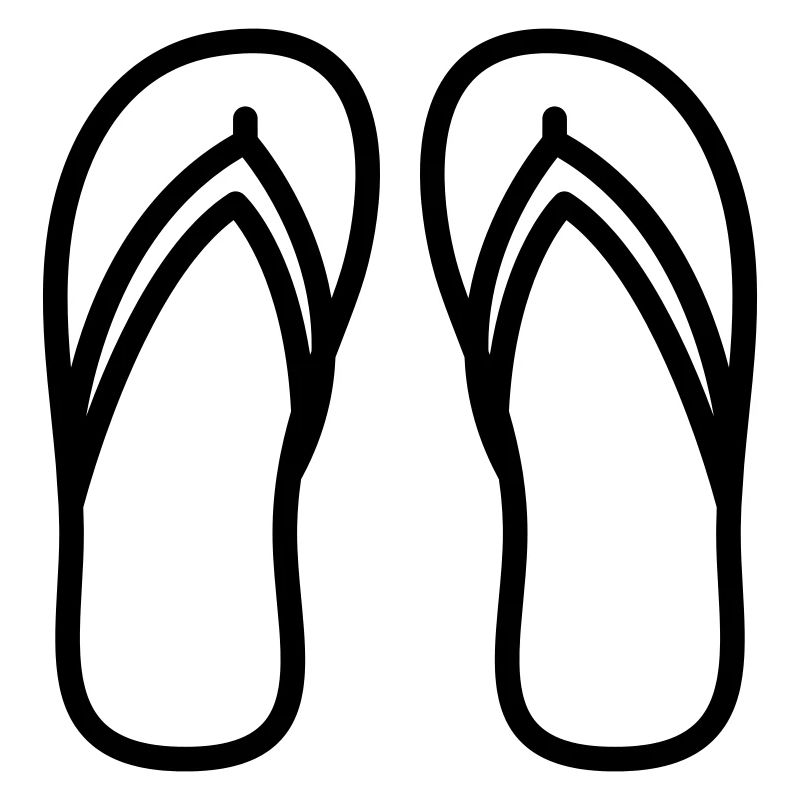 Flip-flops icon