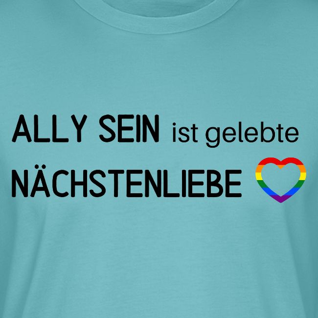 Ally sein = Nächstenliebe