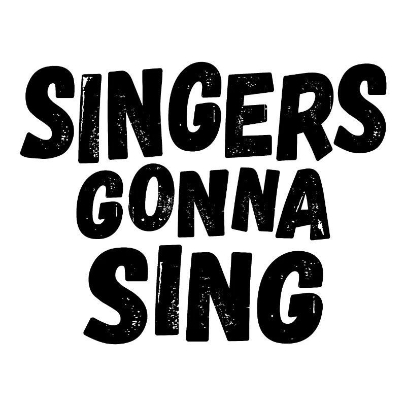 Singers going to sing