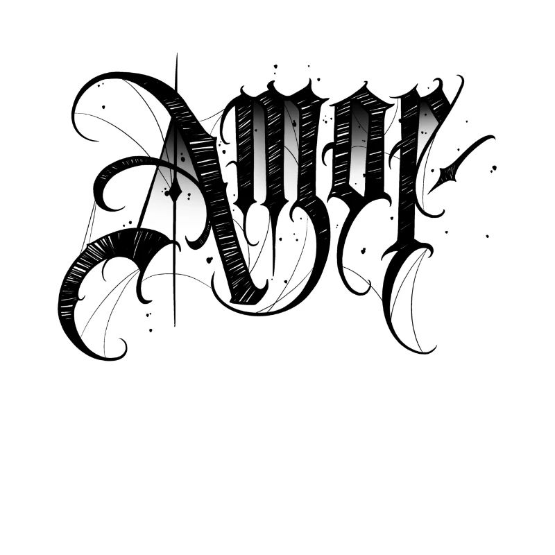 Amor - trash tattoo
