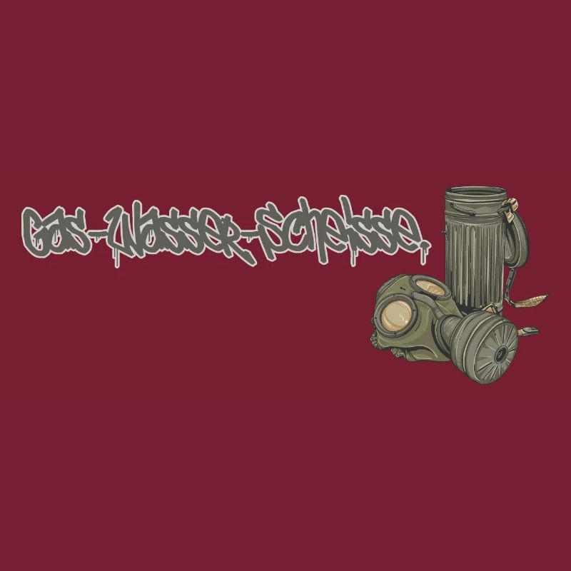 Gaz Eau Merde // Illustration
