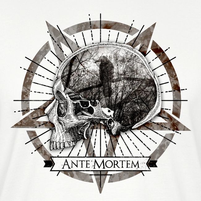 Ante Mortem Raven Skull