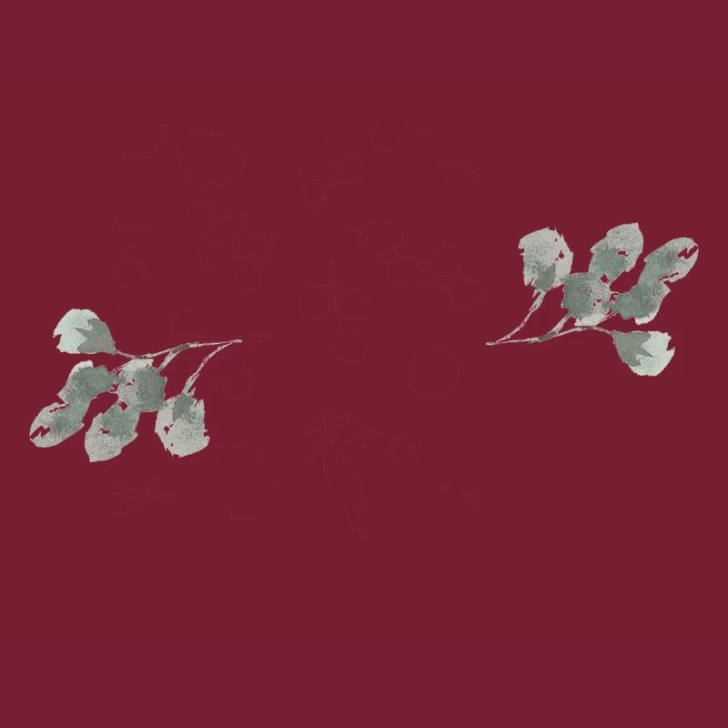 Eucalyptus Watercolor blank ***CUSTOMIZABLE**