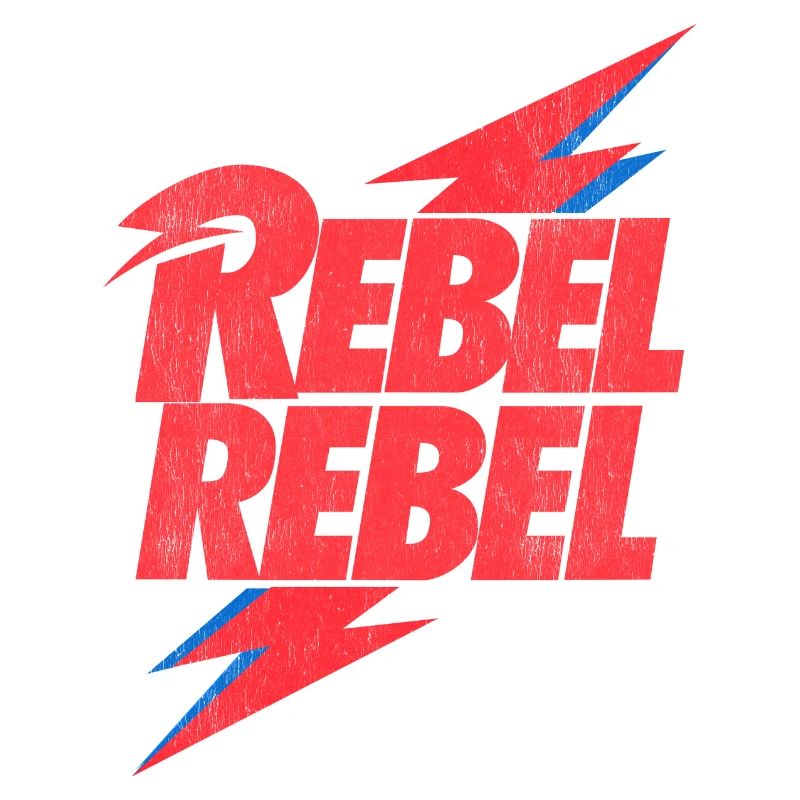 David Bowie Rebel Rebel Mit Blitz