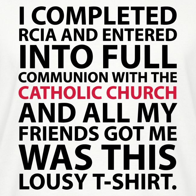 I COMPLETED RCIA