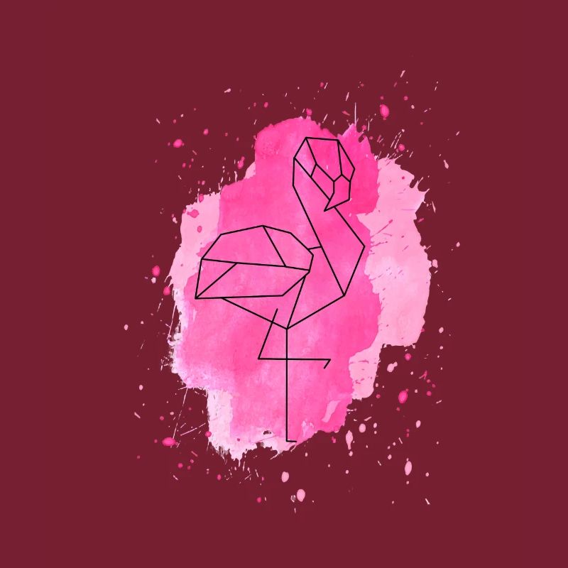 Flamingo splash