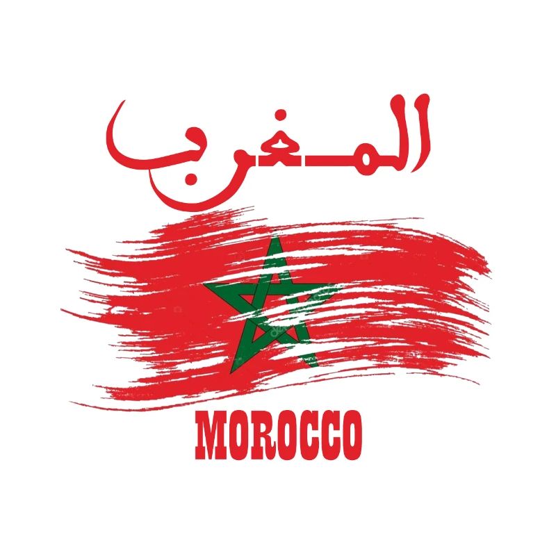 Morocco - Maroc - Flag - Drapeau
