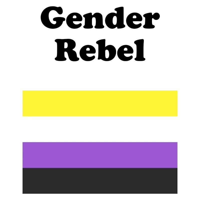 Non Binary Flag Gender Rebel