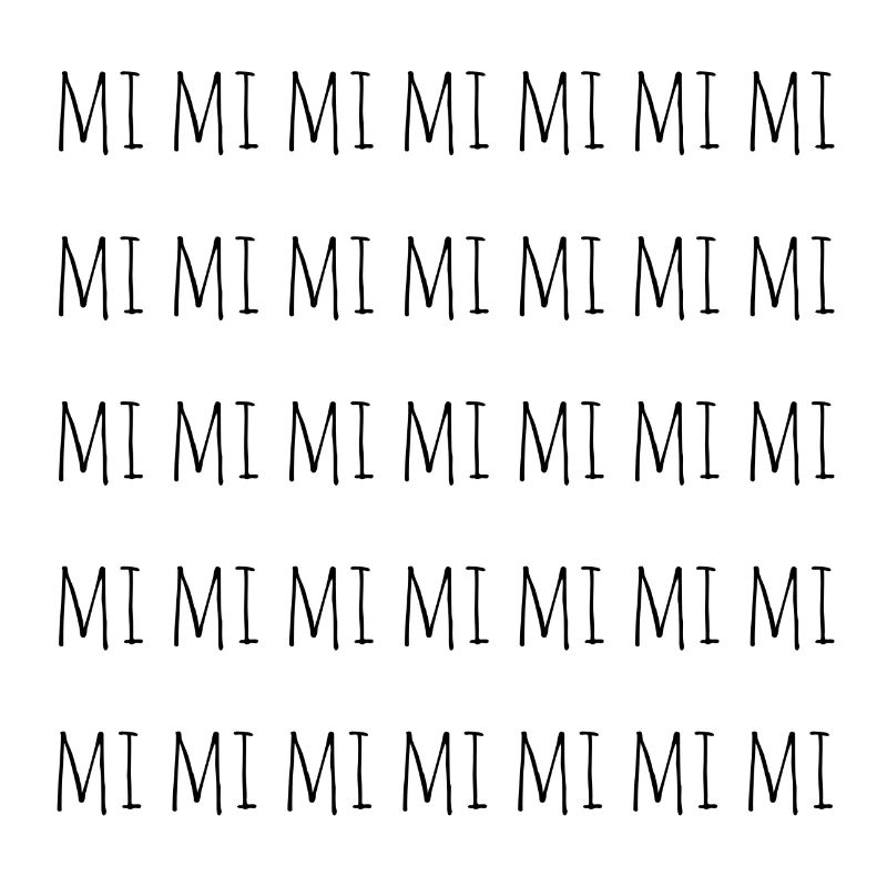 I only hear mi mi mi - mimimi