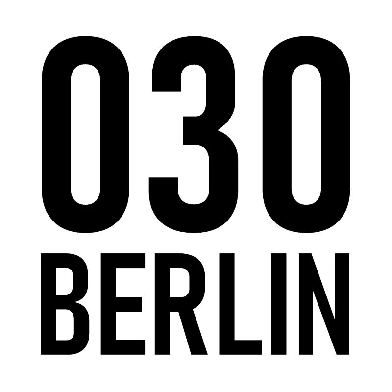 030 - Null Drei Null - Berlin - Area Code - Phone