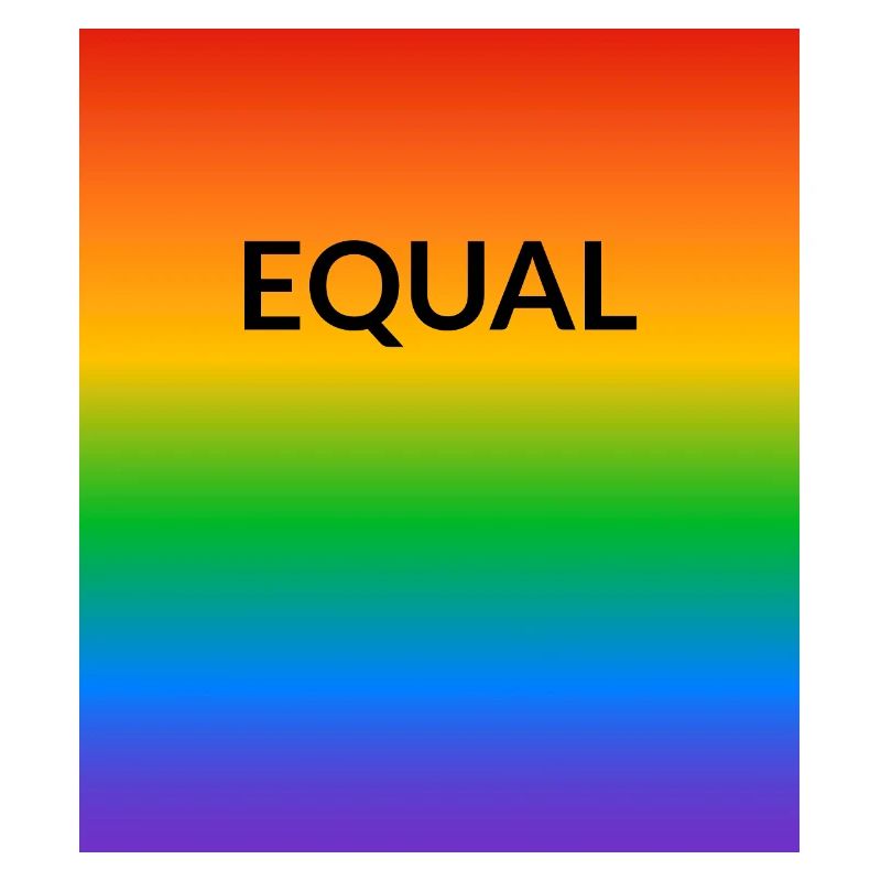 Rainbow Equal LGBT Pride Monat