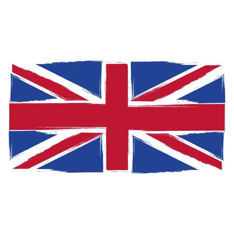 Grunge Union Jack Flag Art