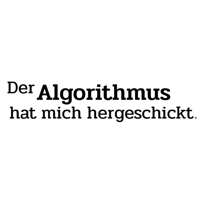 Algorithmus geschickt