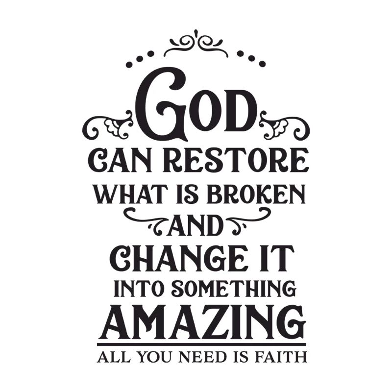 Bible Verses Christian Proverbs Poster as a Gift