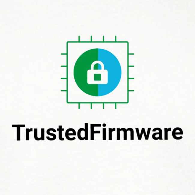 TrustedFirmware Logo verticle no org