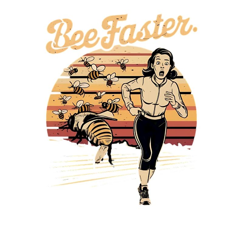 Bee Bees Marathon Runner Jogger Gift