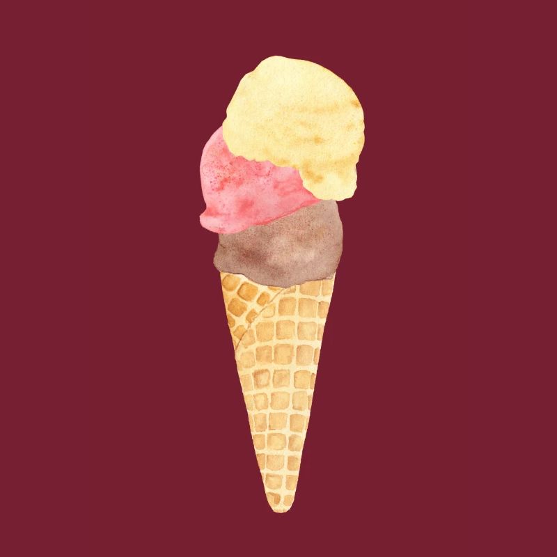 Drôle de | de conception de crème glacée T-shirt d’été | Glace