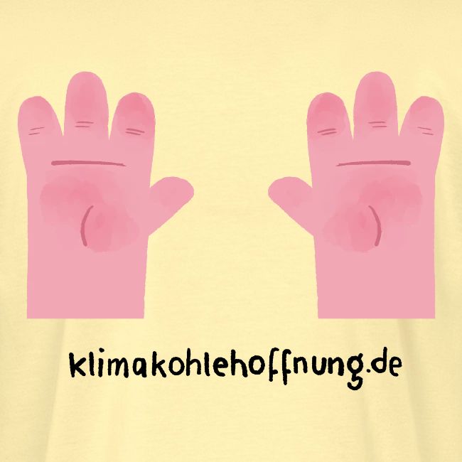 Hände holen Kohlenstoffdioxid aus der Luft