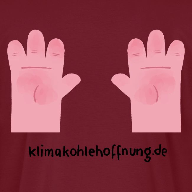 Hände holen Kohlenstoffdioxid aus der Luft