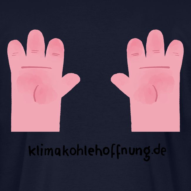 Hände holen Kohlenstoffdioxid aus der Luft