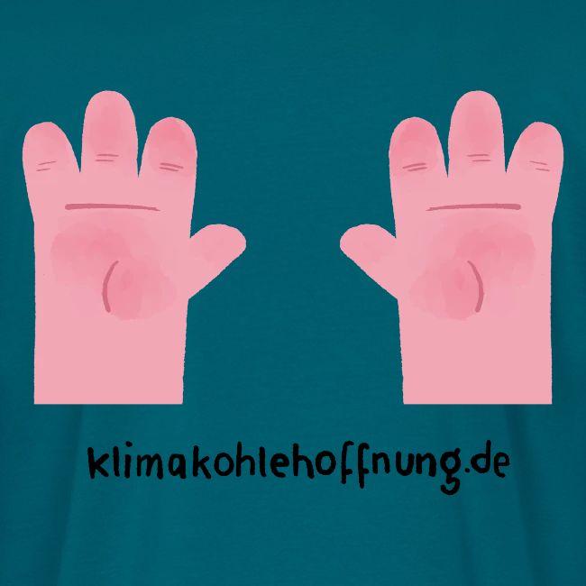 Hände holen Kohlenstoffdioxid aus der Luft