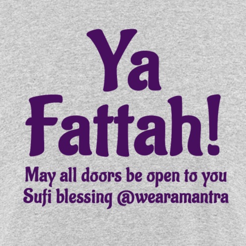 Ya Fattah purple - T-shirt ecologica da uomo