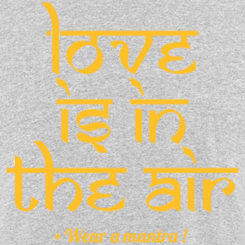 LOVE IS IN THE AIR - T-shirt ecologica da uomo