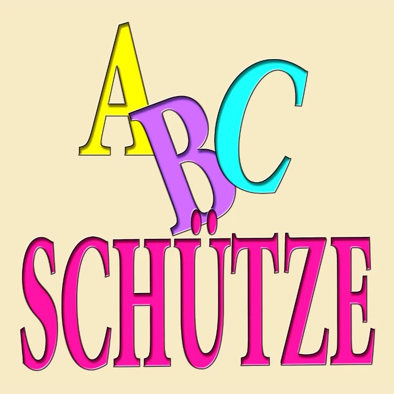 ABC Sagittarius pink student School beginner