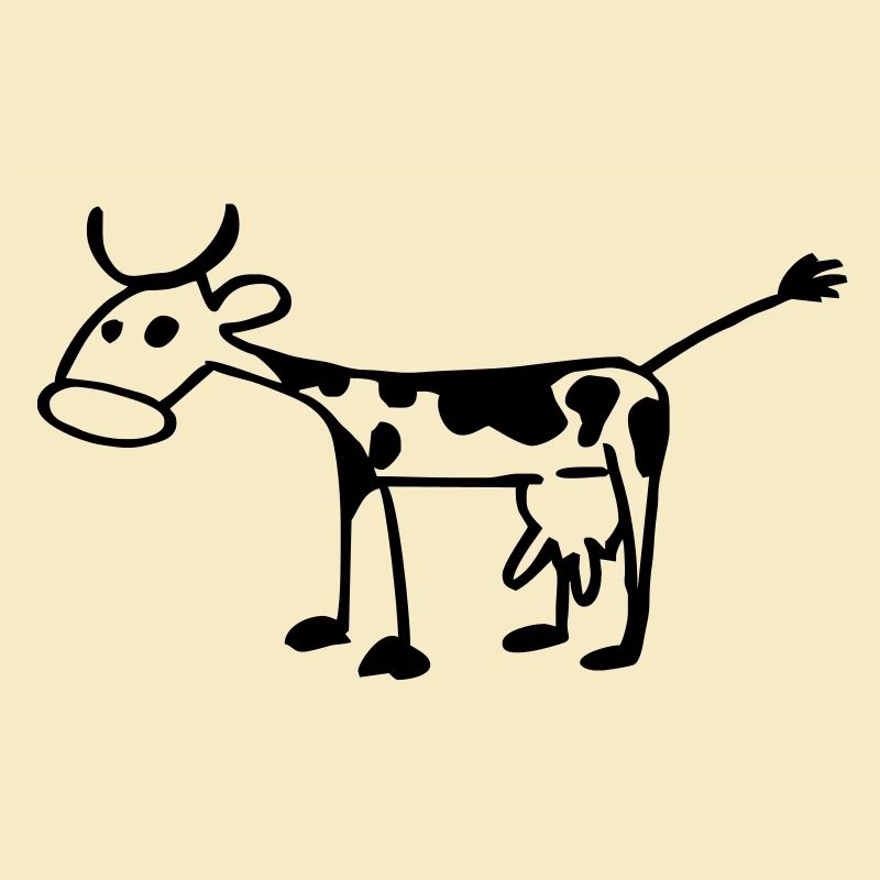 Chiffre de bâton de vache
