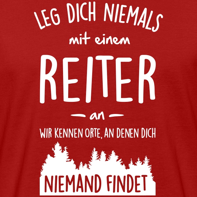 Reiter - Männer Bio-T-Shirt