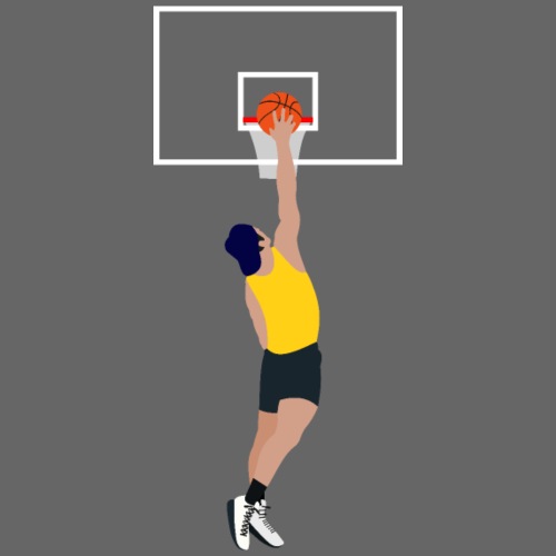 Basketballer / Basketball Spieler #2 Sportsfreund - Männer Bio-T-Shirt