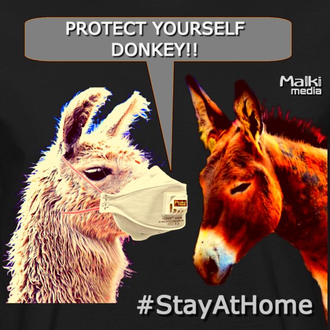 Protect Yourself Donkey - Coronavirus