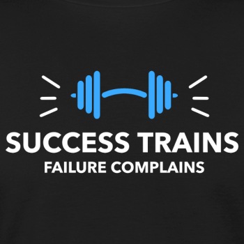 Success trains failure complains - Organic T-shirt for men