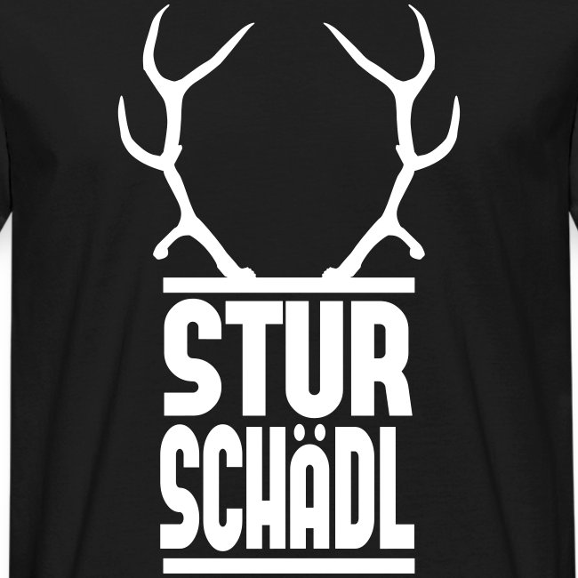 Sturschädl - Männer Bio-T-Shirt