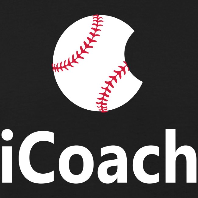 Logo de baseball "iCoach"