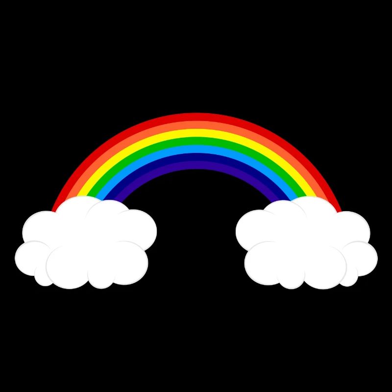 rainbow clouds