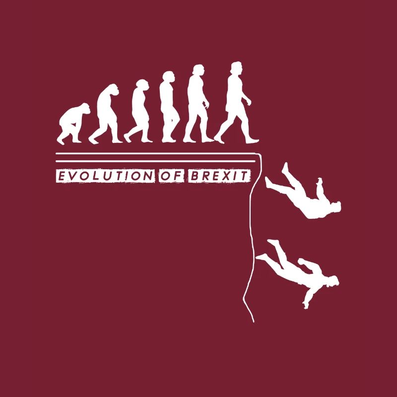 Evolution Of Brexit British UK Europe Exit Gift