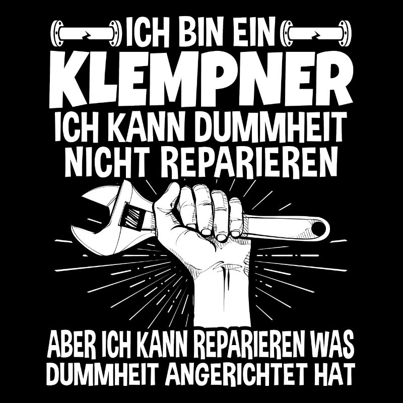 Klempner Lustige Sprüche Installateur