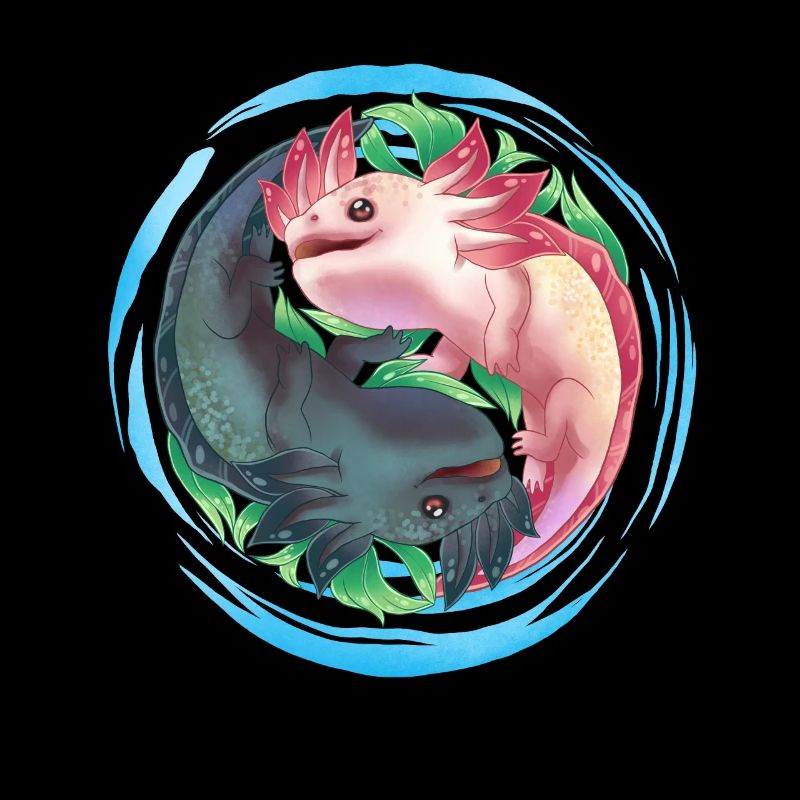 Axolotl Ying Yang