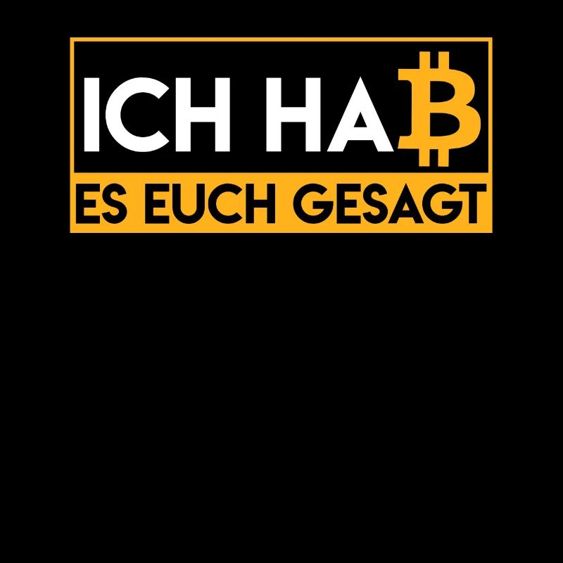 Ich hab es euch ja gesagt BTC Bitcoin Krypto
