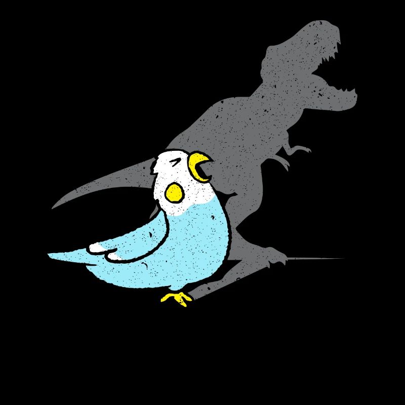 Perruche de dinosaure Budgerigar