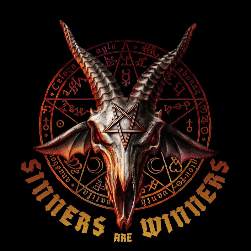 Alchemy England Baphomet Sinners Are Winners