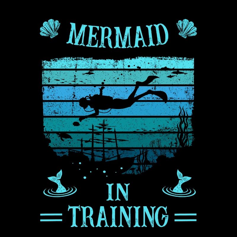 Diver -Scuba Diving - Mermaid in Training